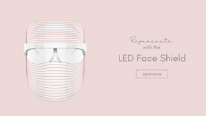 LED face shield mask