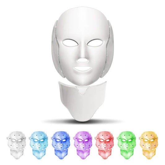 LED Light Face and Neck Mask - The Skin Edit Co