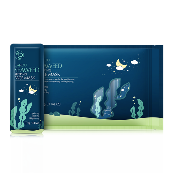 LAIKOU Seaweed Sleeping Mask - 20pcs - The Skin Edit Co