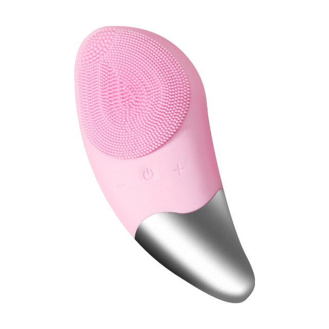 Curved Electric Facial Cleansing Brush - The Skin Edit Co